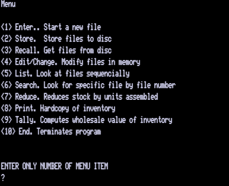 Screen shot